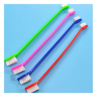 CEPILLO DENTAL PERRO Y GATO RYBIU MA29618 KIT VERSÁTIL MULTICOLOR + PAPEL REGALO