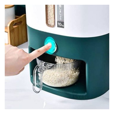 DISPENSADOR RYBIU CO29824 VERDE 10 KG + STICKERS