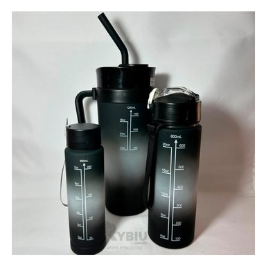 TOMATODO RYBIU CO30088 COMPACTO TRIO NEGRO + REGALO AGENDITA