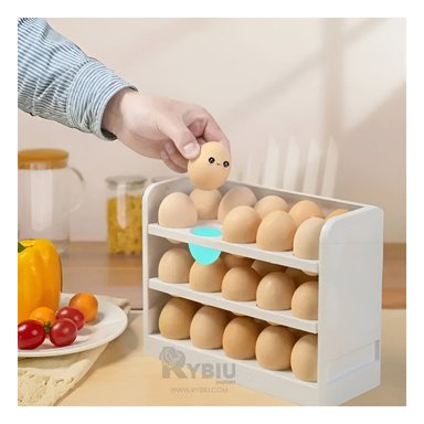 PORTAHUEVOS RYBIU CO29594 BLANCO FUNCIONAL + REGALO AGENDITA