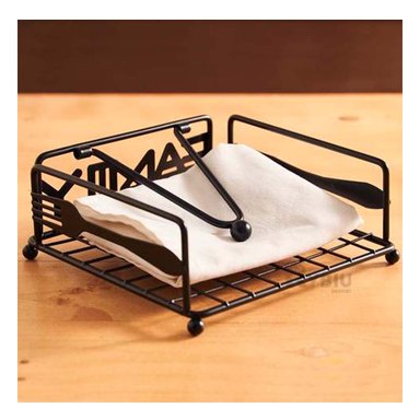 SET SERVILLETERO RYBIU CO29716 NEGRO RESISTENTE + REGALO STICKERS