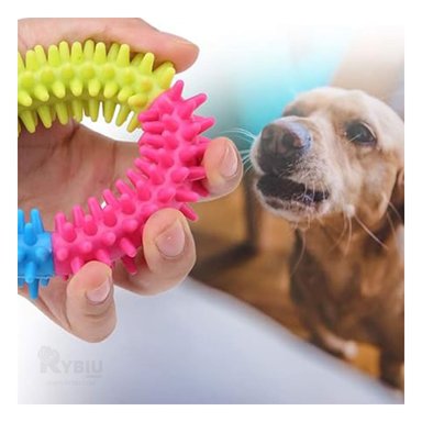 ARO ENTRENAMIENTO PERRO MA30999 RYBIU CAN 11 CM MULTICOLOR Y AGENDITA