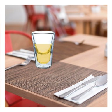 VASO ELEGANTE PARA HOGAR RYBIU TRANSPARENTE +REGALO AGENDITA