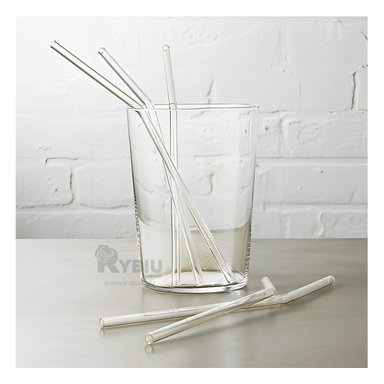 CAÑITA RYBIU 574 TRANSPARENTE SORBETE RESISTENTE BEBIDAS + REGALO AGENDITA