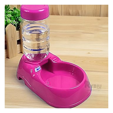 DISPENSADOR AGUA PERRO Y GATO MA31109 HIDRATANTE MASCOTA ROSADO Y PAPEL REGALO RYBIU