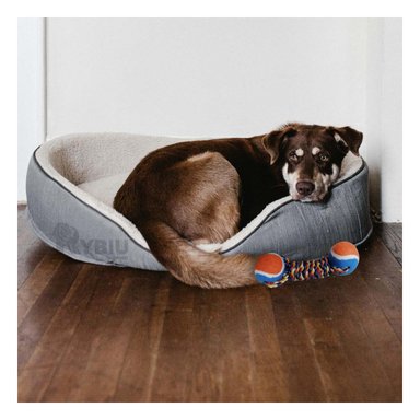 JUGUETE PERRO ALGODÓN MA29941 RYBIU INTERACTIVO NARANJA Y PAPEL REGALO