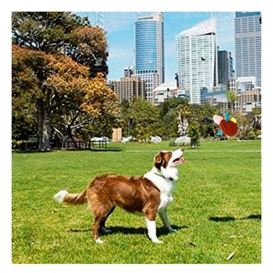 PELUCHE PERRO MA29948 RYBIU LLAMATIVO PATO MARRON Y ROSADO + STICKERS