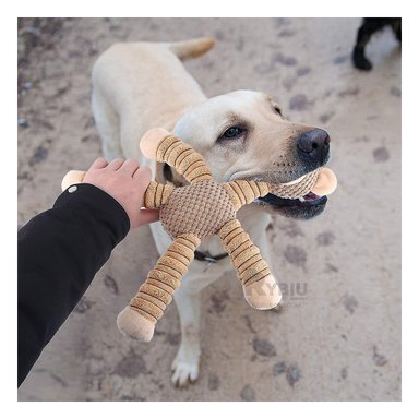 PELUCHE PERRO Y GATO MA30014 RYBIU INTERACTIVO CON SONIDO DE MOSTAZA