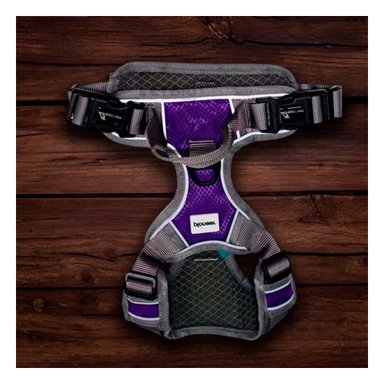 PECHERA PERROS MA30090 RYBIU HARNESS TALLA S DE COLOR MORADO