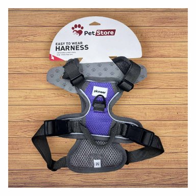 PECHERA PERROS MA30090 RYBIU HARNESS TALLA S DE COLOR MORADO - 2