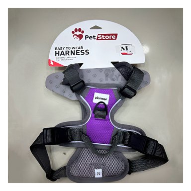 ARNÉS PERROS MA30095 RYBIU RESISTENTE PARA PETS TALLA M MORADO Y+PAPEL DE REGALO