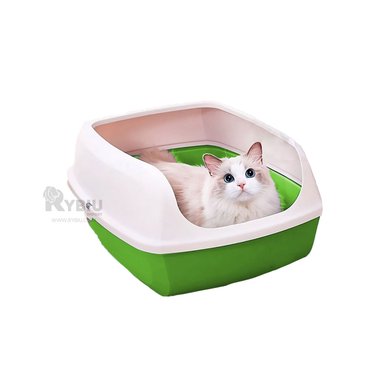 ARENERO GATO RYBIU MA30933 SEMICERRADO COLOR VERDE + PAPEL REGALO