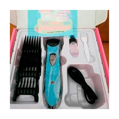 KIT PELUQUERÍA PERRO Y GATO RYBIU MA31079 CORTA PELO IDEAL PELUDAS AZUL + AGENDITA