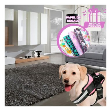 ARNÉS PERROS MA30968 RYBIU MODERNO E INNOVADOR DE COLOR NEGRO Y+PAPEL DE REGALO