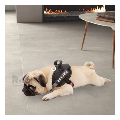 PECHERA PERROS MA30974 RYBIU PROFESIONAL EN TONO NEGRO Y+AGENDITA