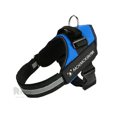 ARNÉS PERROS MA30972 RYBIU SOPORTE CANINO TALLA S DE COLOR AZUL Y+STICKERS