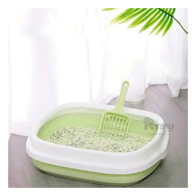 ARENERO GATO RYBIU MA30906 ADAPTABLE VERDE + PAPEL REGALO