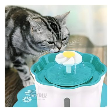 FUENTE PERRO Y GATO MA31420 PRÁCTICA Y ÚTIL TONO VERDE Y PAPEL REGALO 2.5 LT RYBIU