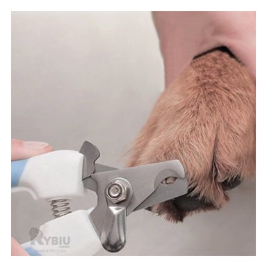 CORTAUÑAS PERRO Y GATO RYBIU MA31094 FUNCIONAL PARA MACOTAS TONO AZUL + PAPEL DE REGALO