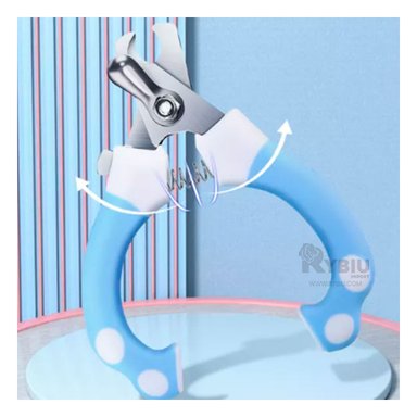 CORTAUÑAS PERRO Y GATO RYBIU MA31096 CELESTE + PAPEL DE REGALO