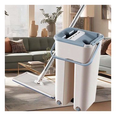 TRAPEADOR RYBIU HO30827 MODERNO BALDE GRIS + PAPEL REGALO - 2