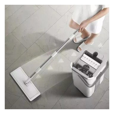 TRAPEADOR RYBIU HO30827 MODERNO BALDE GRIS + PAPEL REGALO - 5