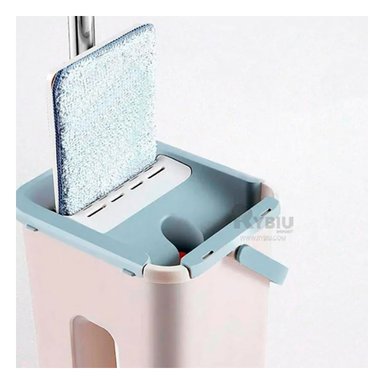 TRAPEADOR RYBIU HO30827 GIRATORIO HOGAR GRIS + STICKERS