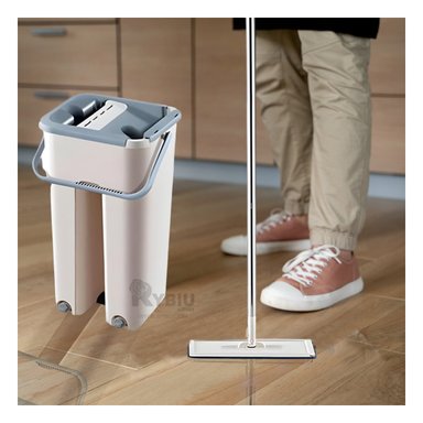 TRAPEADOR RYBIU HO30827 MAGICO 360 BALDE CENTRIFUGADOR GRIS