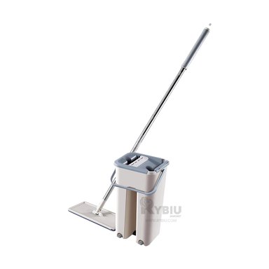 TRAPEADOR RYBIU HO30827 360 BALDE COLOR GRIS + AGENDITA - 4