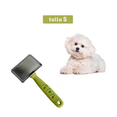 PEINE PERRO Y GATO RYBIU MA31228 TA VERSATIL Y DURADERO VERDE + STICKERS - 4