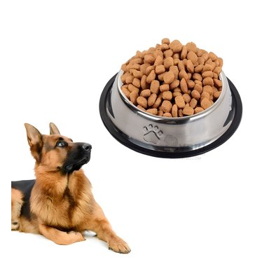 PLATO ACERO PERRO MA31275 PET ALIMENTO SECOS TALLA XXL Y AGENDITA RYBIU