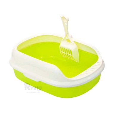 ARENERO GATO RYBIU MA30910 CON LATERALES ELEVADOS Y PALA VERDE