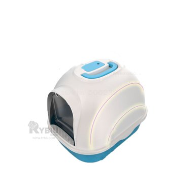 ARENERO GATO RYBIU MA30919 CERRADO COLOR CELESTE + PAPEL REGALO