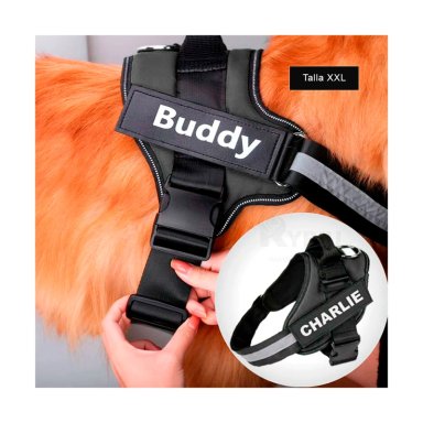 PECHERA PERROS MA30987 RYBIU SERVICE EN NEGRO XXL