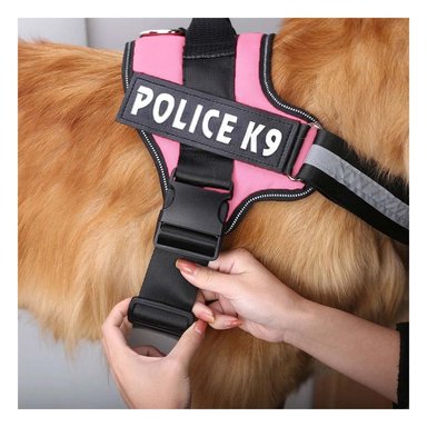 PECHERA PERROS MA30988 RYBIU DE SEGURIDAD PARA CAN EN ROSADO XXL Y+STICKERS - 2