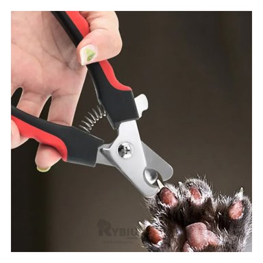 CORTAUÑAS PERRO Y GATO RYBIU MA31088 CON AGARRE ANTIDESLIZANTE GRANDE + STICKERS