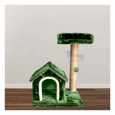 GIMNASIO GATOS MA31124 RYBIU MODERNO Y UTIL VERDE +PAPEL DE REGALO