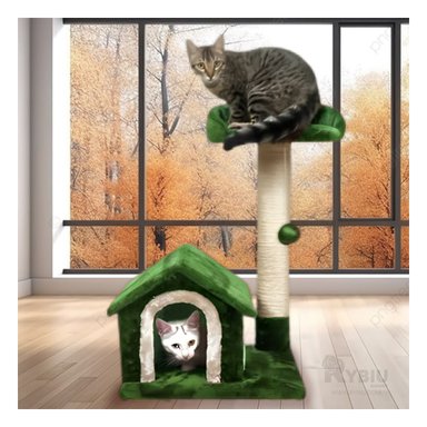 CENTRO DE EJERCICIOS GATOS MA31124 RYBIU TONO VERDE +AGENDITA