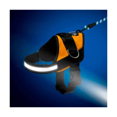 PECHERA PERROS MA30986 RYBIU DE PROTECCION PARA CAN EN ANARANJADO XXL Y+STICKERS