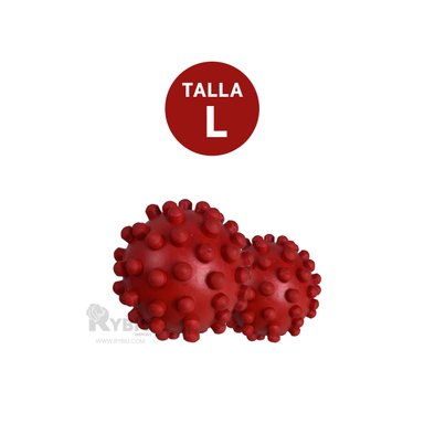 JUGUETE PERROS MA31152 RYBIU DURADERO PARA MASTICAR GRAN TAMAÑO ROJO +AGENDITA