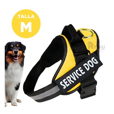 ARNÉS PERROS MA30964 RYBIU AJUSTABLE Y VERSATIL DE COLOR AMARILLO Y+AGENDITA - 5