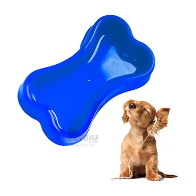 PLATO PERRO Y GATO MA31320 ESTILIZADO PETS COLOR AZUL Y PAPEL REGALO RYBIU