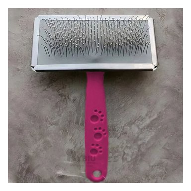 PEINE PERRO Y GATO RYBIU MA31232 CEPILLO DE DIENTES METALIZADOS XL FUCSIA + AGENDITA