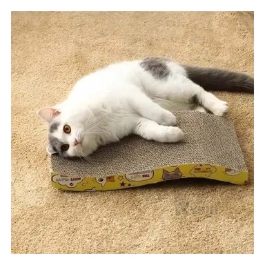 RASCADOR GATO ERGONOMICO 264/1668 RYBIU + STICKERS