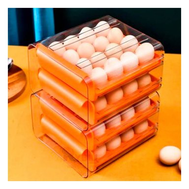 ORGANIZADOR RYBIU CO30438 NARANJA DOS NIVELES + REGALO AGENDITA