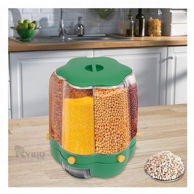 DISPENSADOR RYBIU CO30397 VERDE EFICIENTE GRANOS + AGENDITA