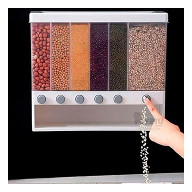 DISPENSADOR RYBIU CO30387 BLANCO COMIDA + STICKERS