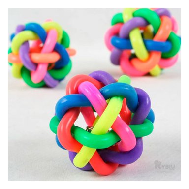 PELOTA  PERRO Y GATO MA31259 ANTIESTRES MULTICOLOR +PAPEL DE REGALO RYBIU