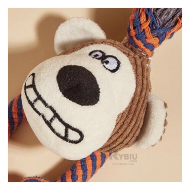 PELUCHE FELPA PERROS Y GATOS MA31261 RYBIU UTIL PARA JUEGO EN MODELO MONO +STICKERS