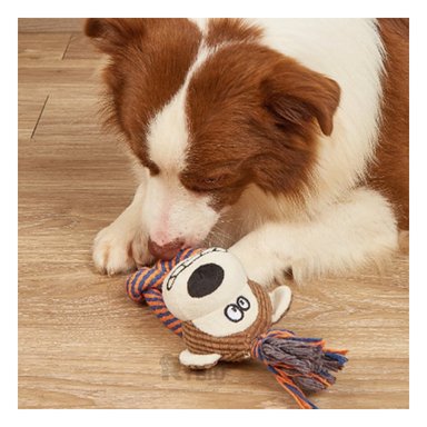 PELUCHE FELPA PERROS Y GATOS MA31261 RYBIU COMPACTO EN MODELO MONO +PAPEL DE REGALO